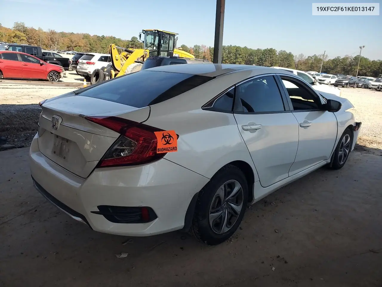 19XFC2F61KE013147 2019 Honda Civic Lx