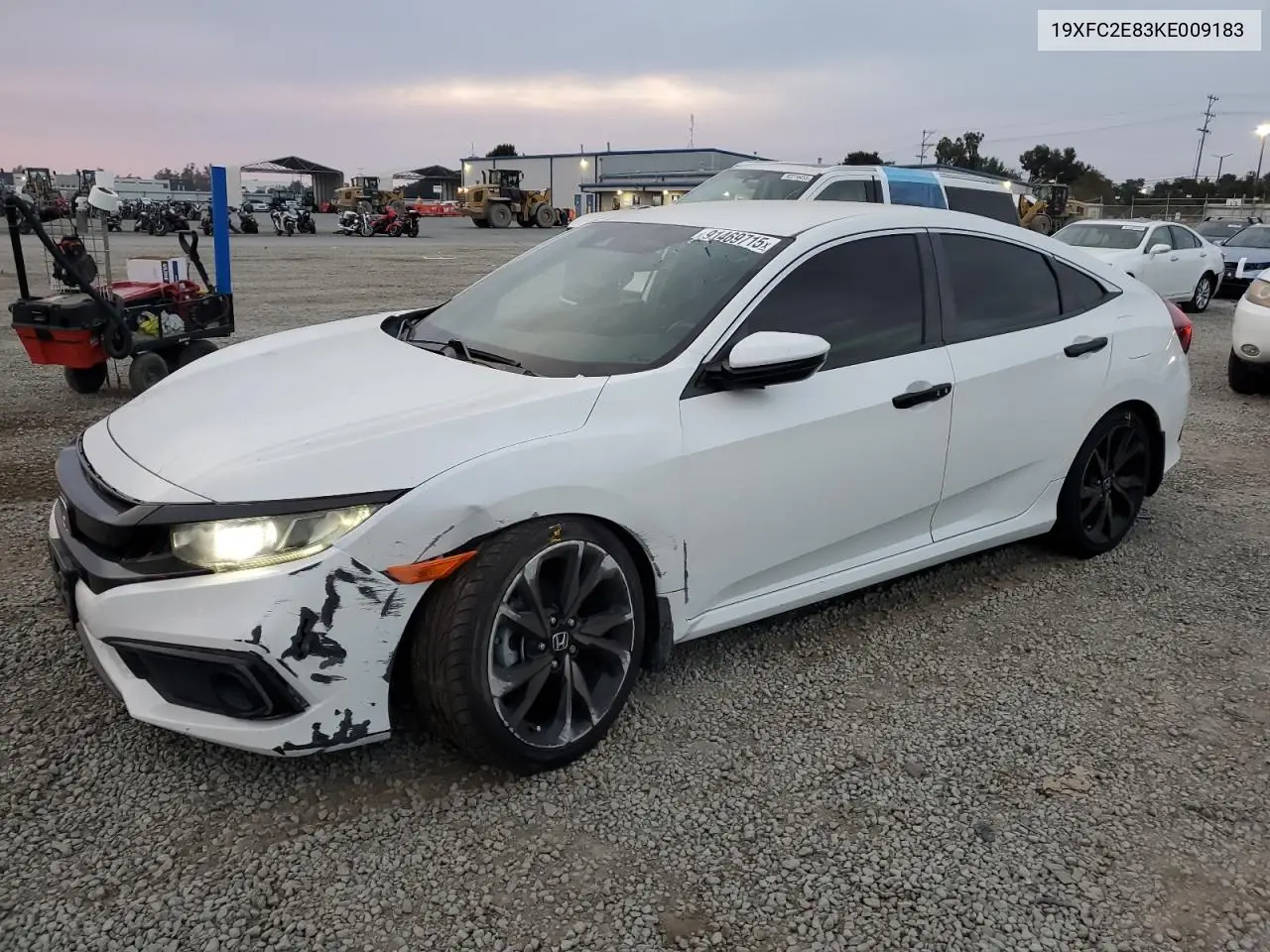 19XFC2E83KE009183 2019 Honda Civic Sport