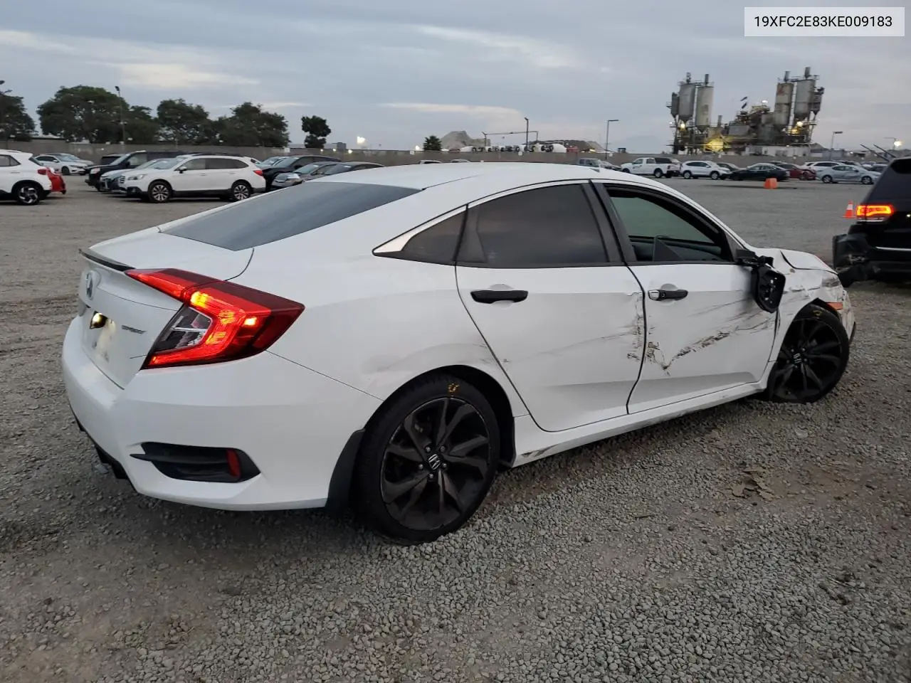 19XFC2E83KE009183 2019 Honda Civic Sport