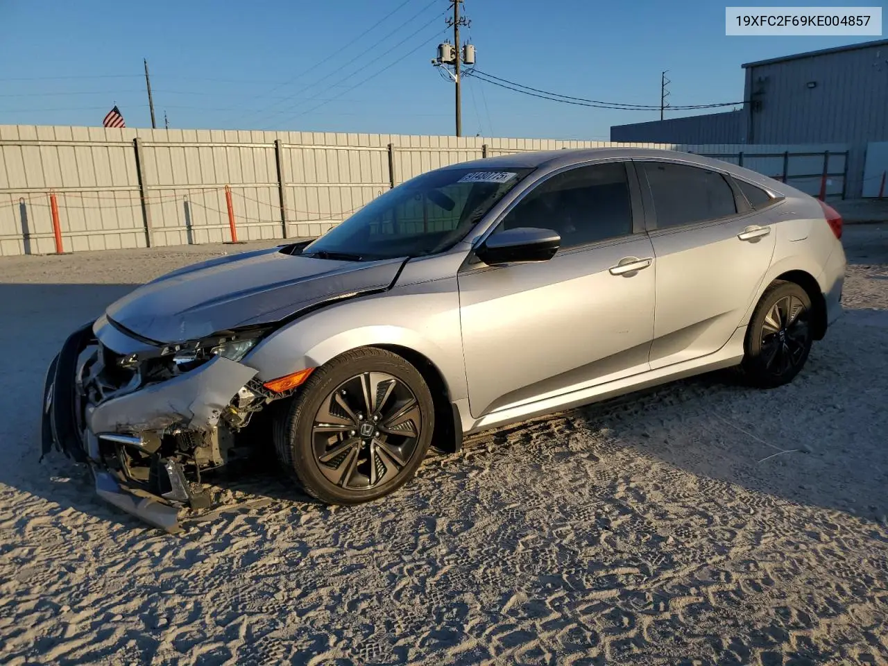 19XFC2F69KE004857 2019 Honda Civic Lx