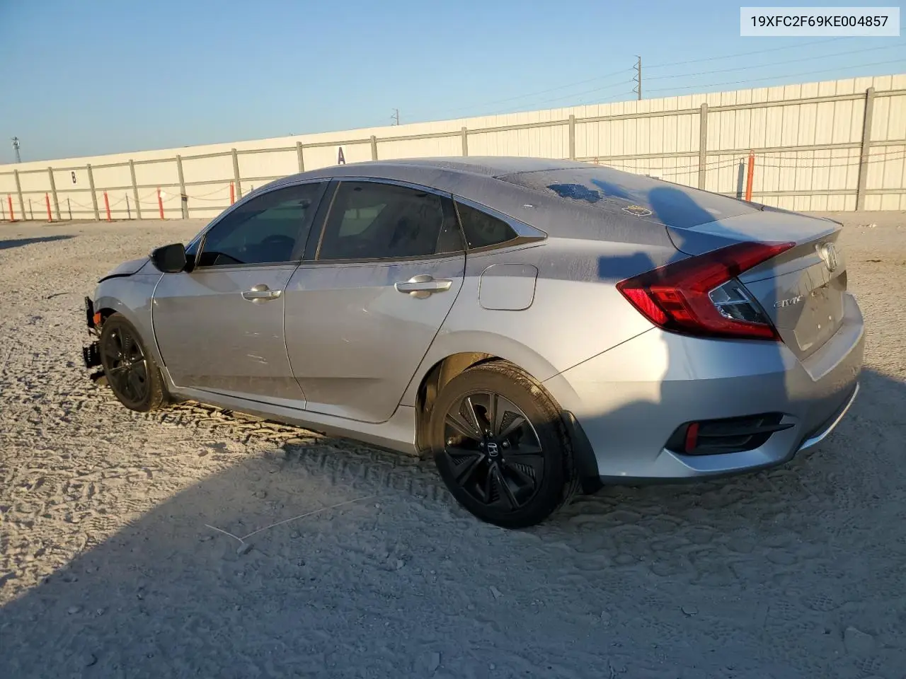 19XFC2F69KE004857 2019 Honda Civic Lx