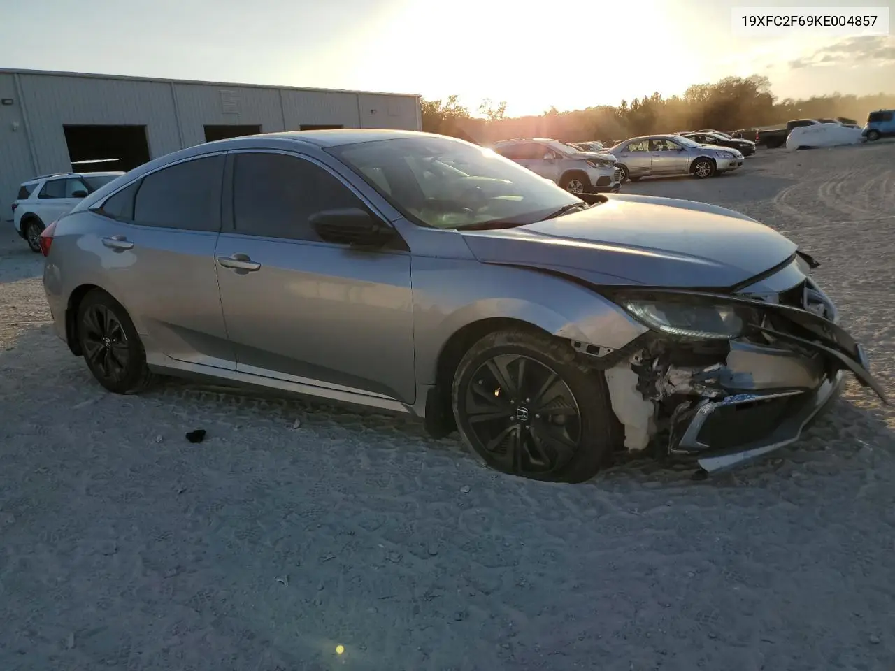 19XFC2F69KE004857 2019 Honda Civic Lx