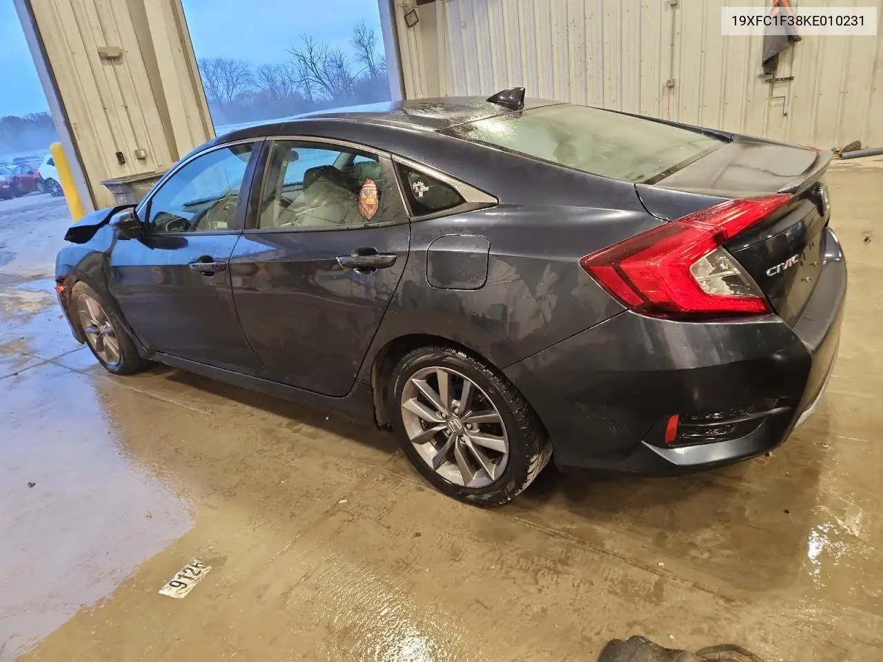 19XFC1F38KE010231 2019 Honda Civic Ex