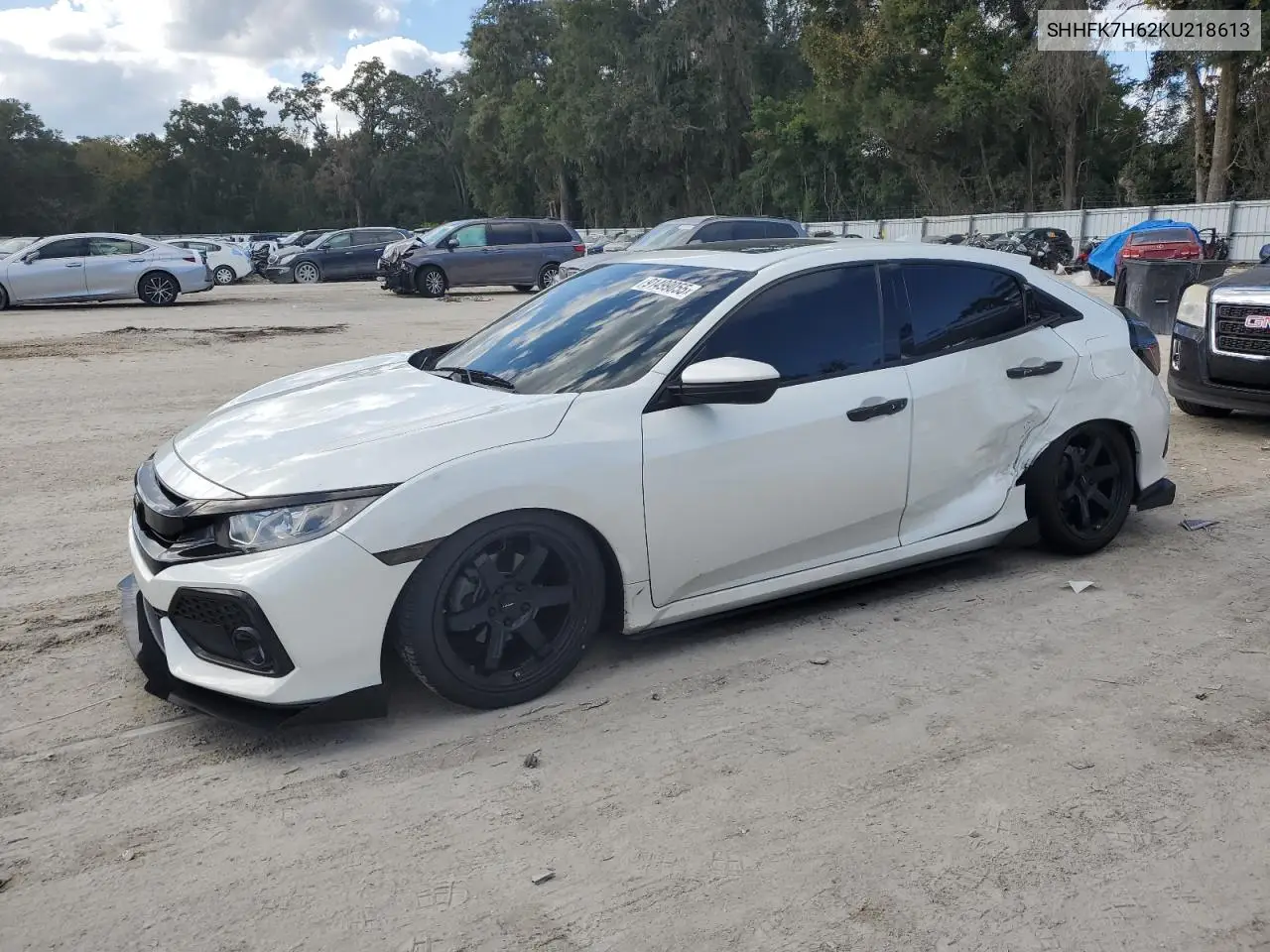 SHHFK7H62KU218613 2019 Honda Civic Ex