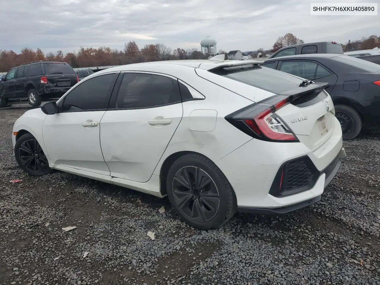 SHHFK7H6XKU405890 2019 Honda Civic Ex