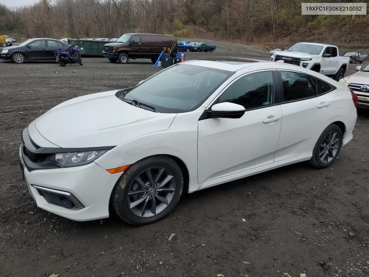 19XFC1F30KE210052 2019 Honda Civic Ex