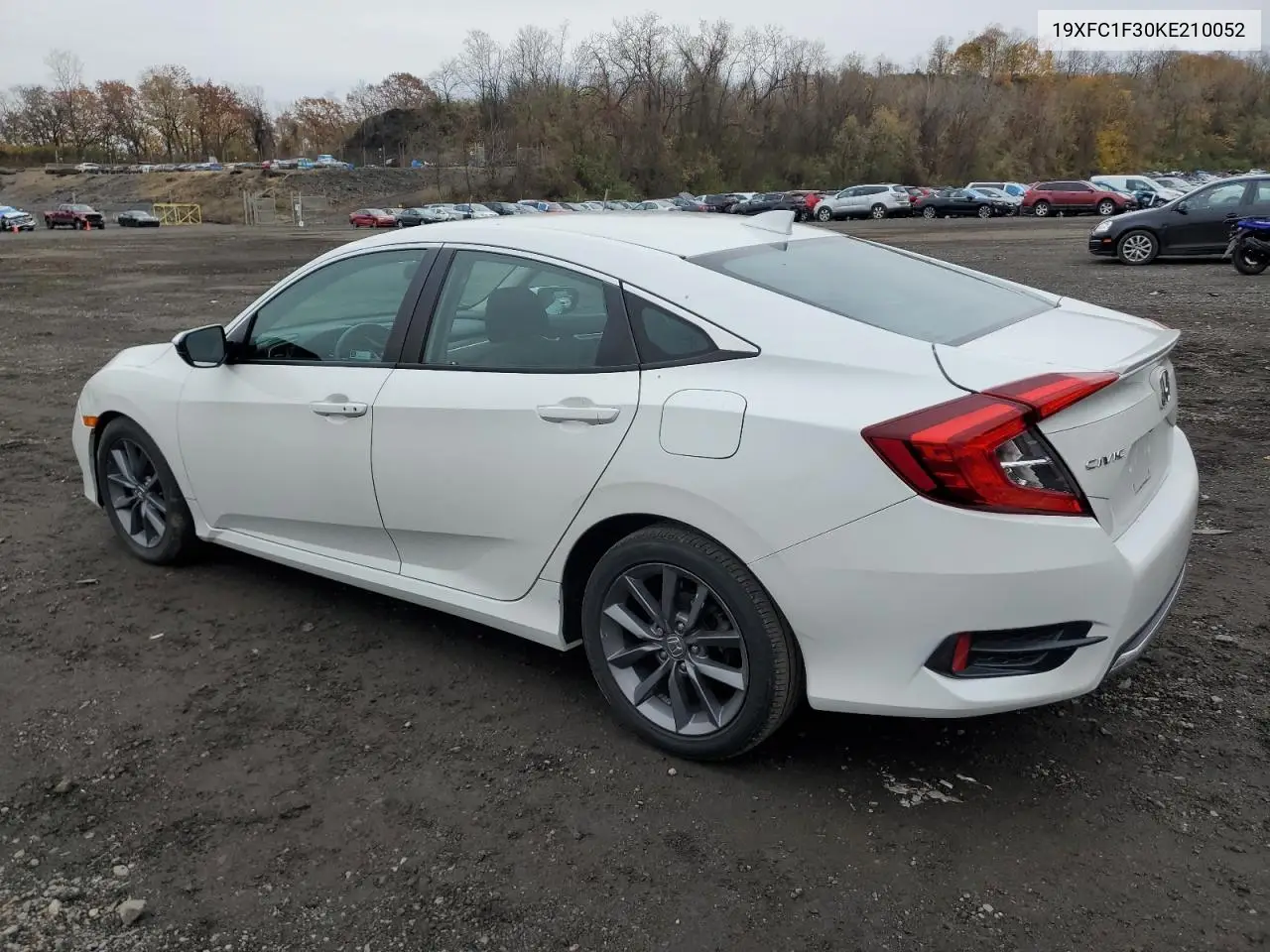19XFC1F30KE210052 2019 Honda Civic Ex