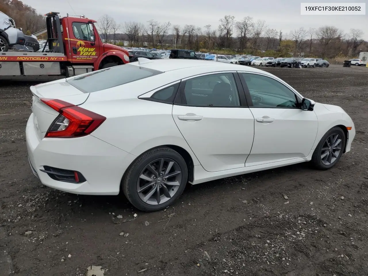 19XFC1F30KE210052 2019 Honda Civic Ex
