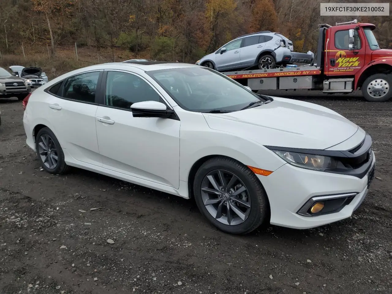 19XFC1F30KE210052 2019 Honda Civic Ex