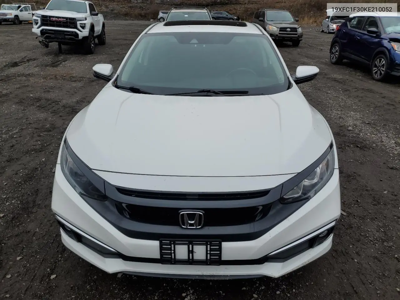 19XFC1F30KE210052 2019 Honda Civic Ex