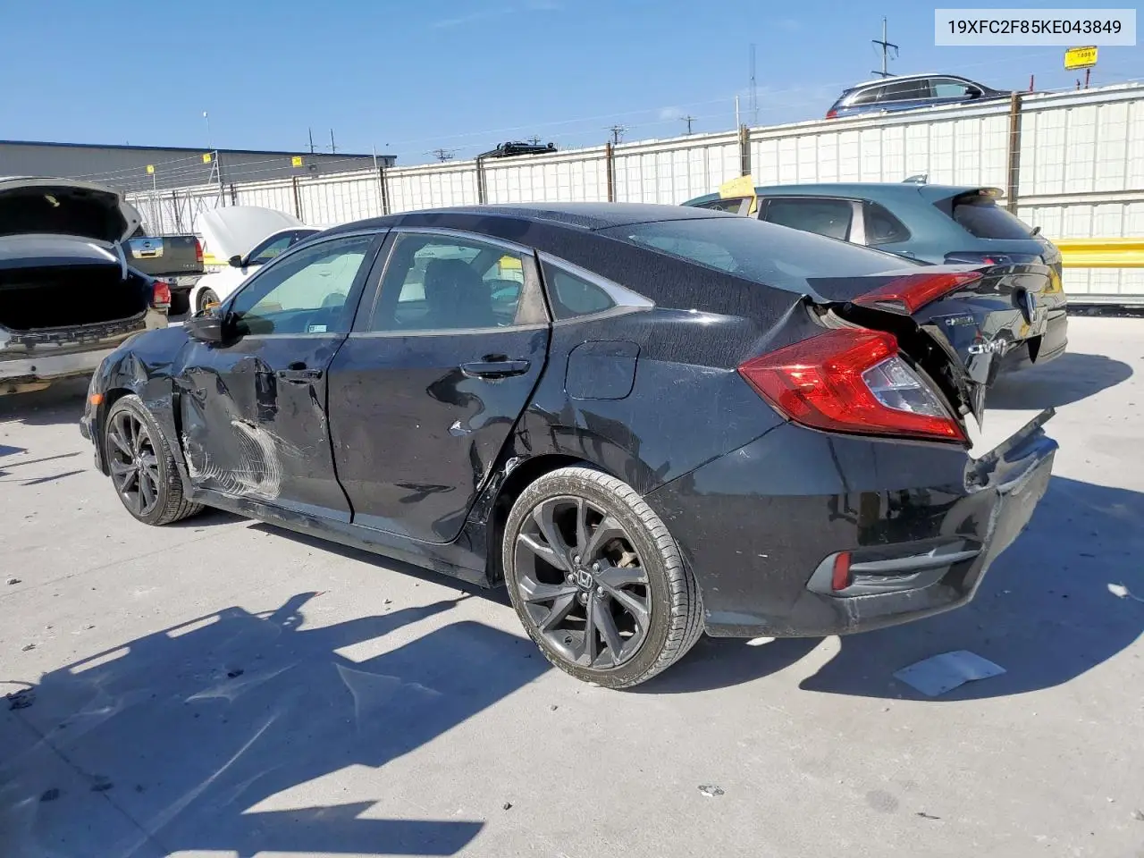 19XFC2F85KE043849 2019 Honda Civic Sport