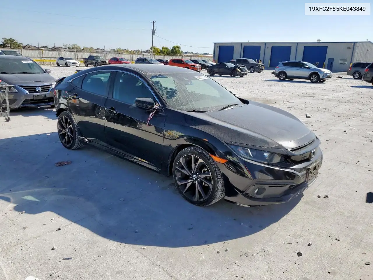 19XFC2F85KE043849 2019 Honda Civic Sport