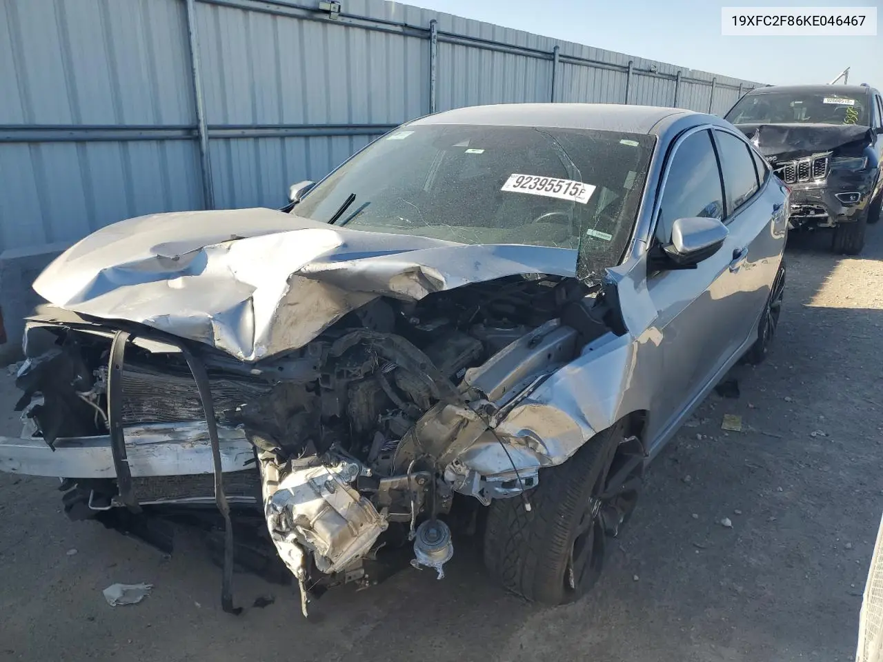 19XFC2F86KE046467 2019 Honda Civic Sport