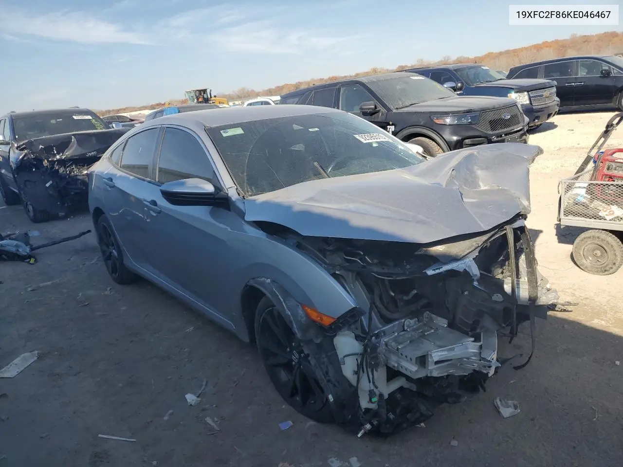 19XFC2F86KE046467 2019 Honda Civic Sport