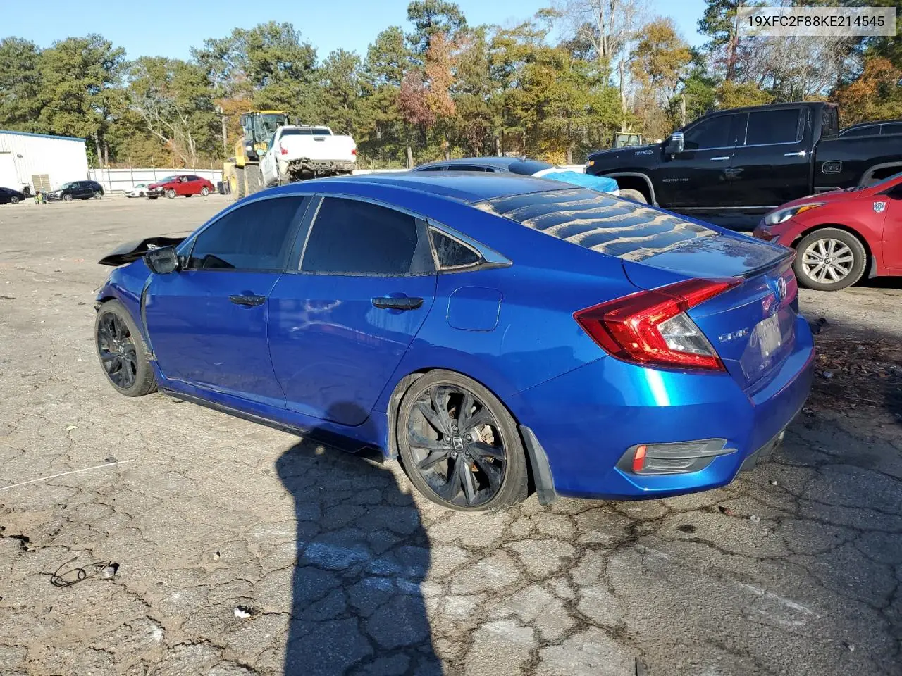 19XFC2F88KE214545 2019 Honda Civic Sport
