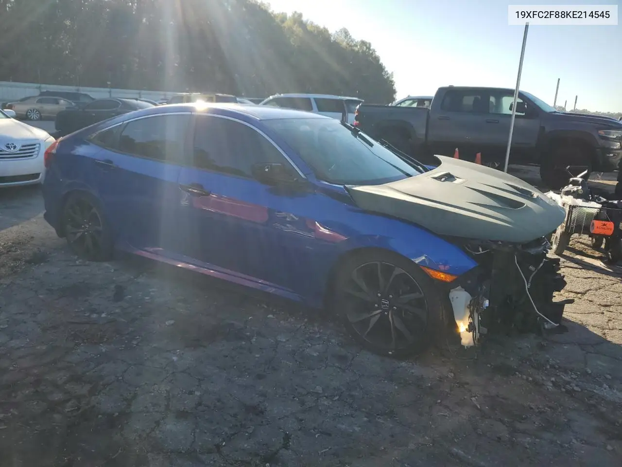 19XFC2F88KE214545 2019 Honda Civic Sport