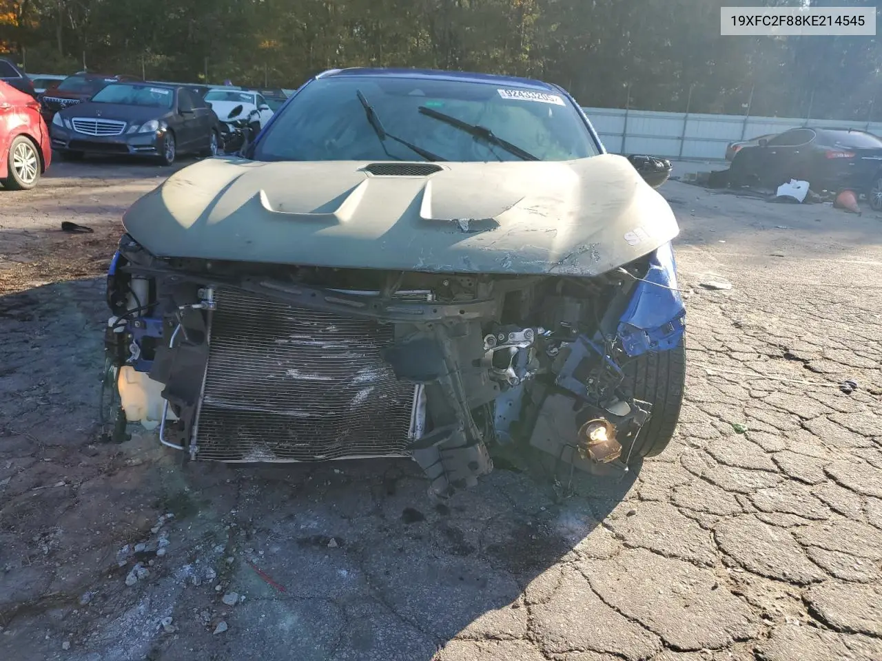 19XFC2F88KE214545 2019 Honda Civic Sport