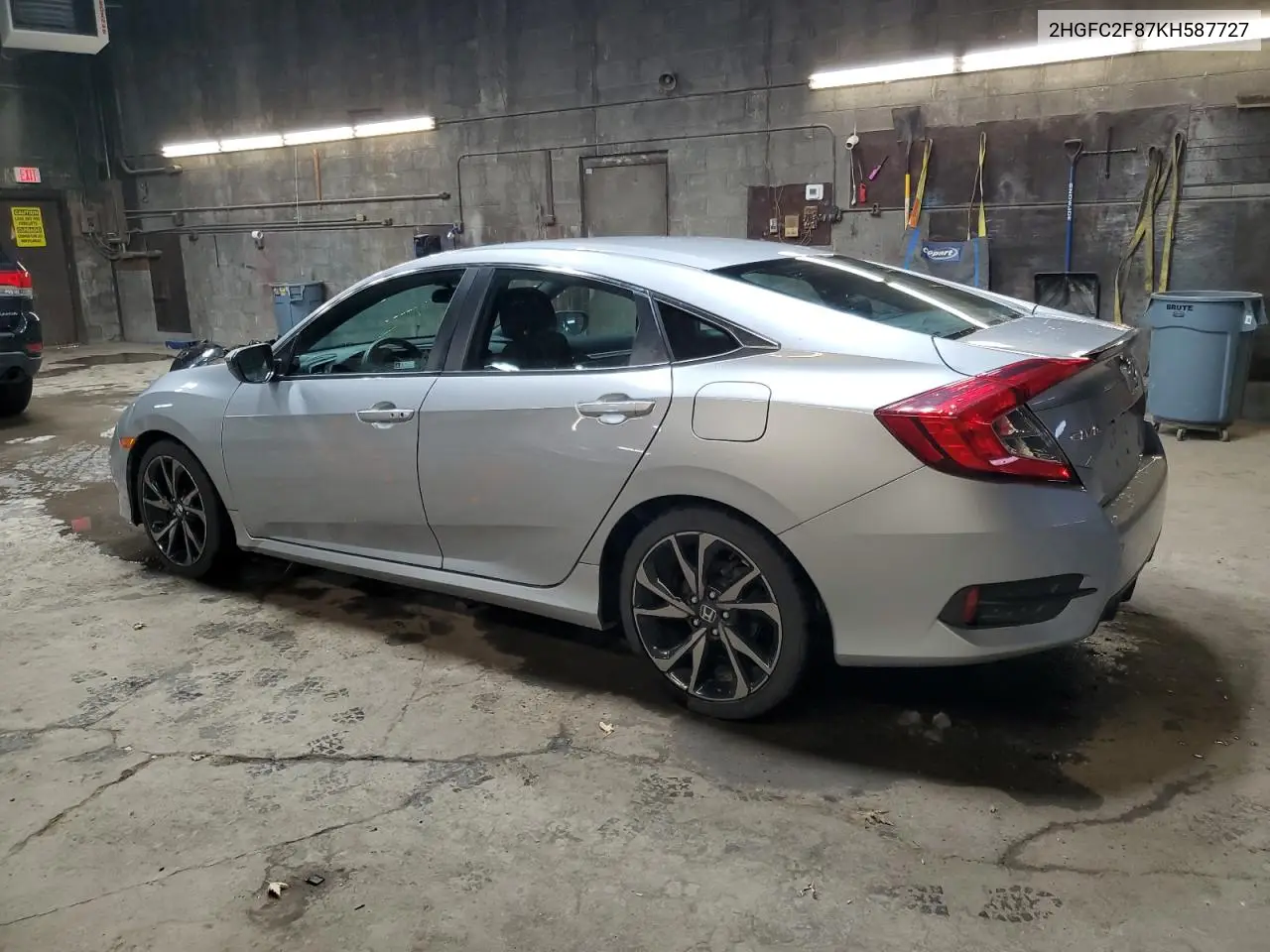 2HGFC2F87KH587727 2019 Honda Civic Sport