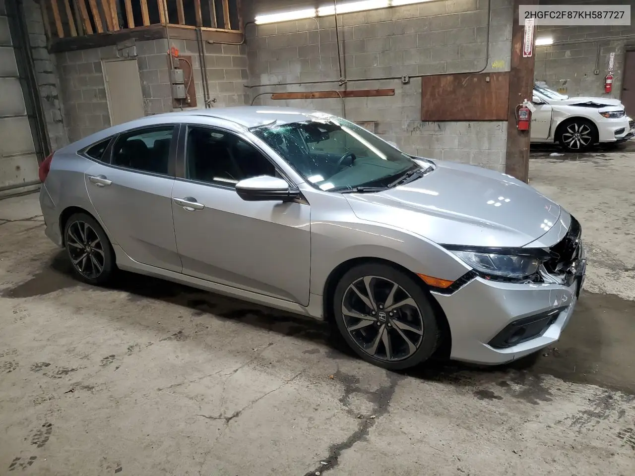 2HGFC2F87KH587727 2019 Honda Civic Sport