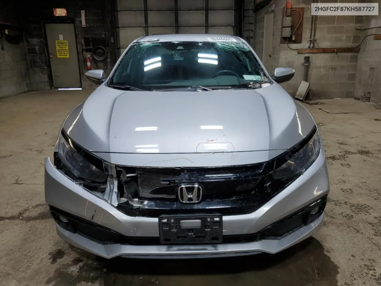 2HGFC2F87KH587727 2019 Honda Civic Sport