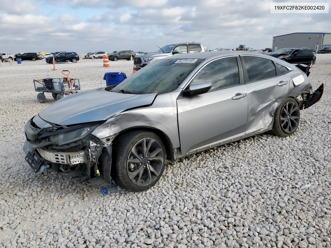 19XFC2F82KE002420 2019 Honda Civic Sport