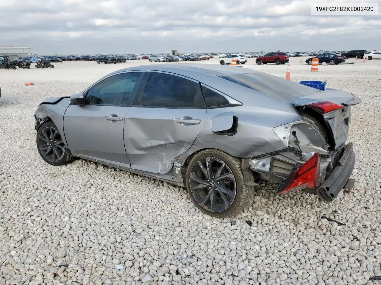 19XFC2F82KE002420 2019 Honda Civic Sport