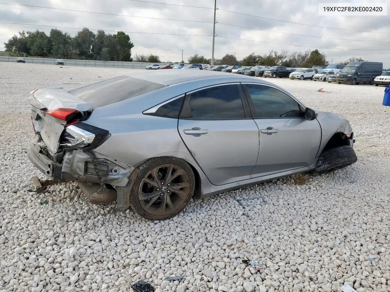 19XFC2F82KE002420 2019 Honda Civic Sport