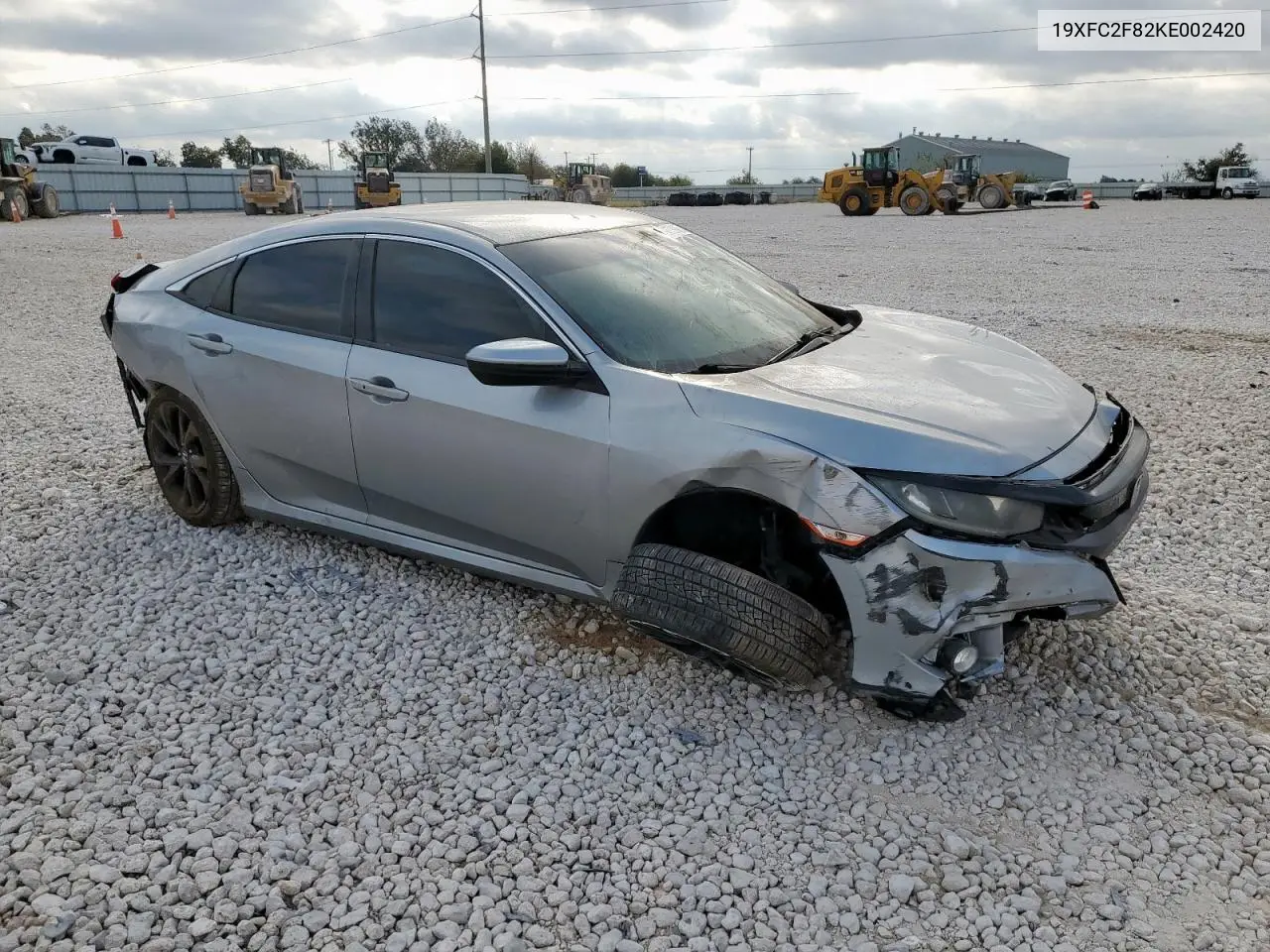19XFC2F82KE002420 2019 Honda Civic Sport