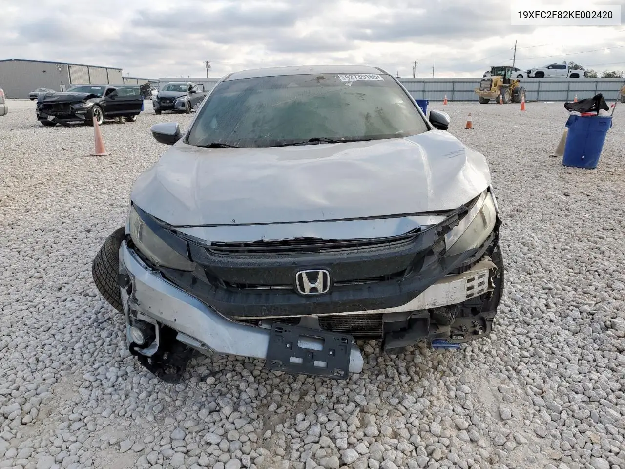 19XFC2F82KE002420 2019 Honda Civic Sport