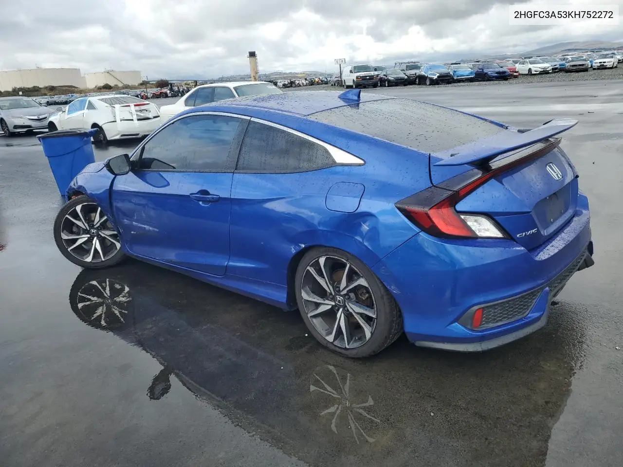2HGFC3A53KH752272 2019 Honda Civic Si