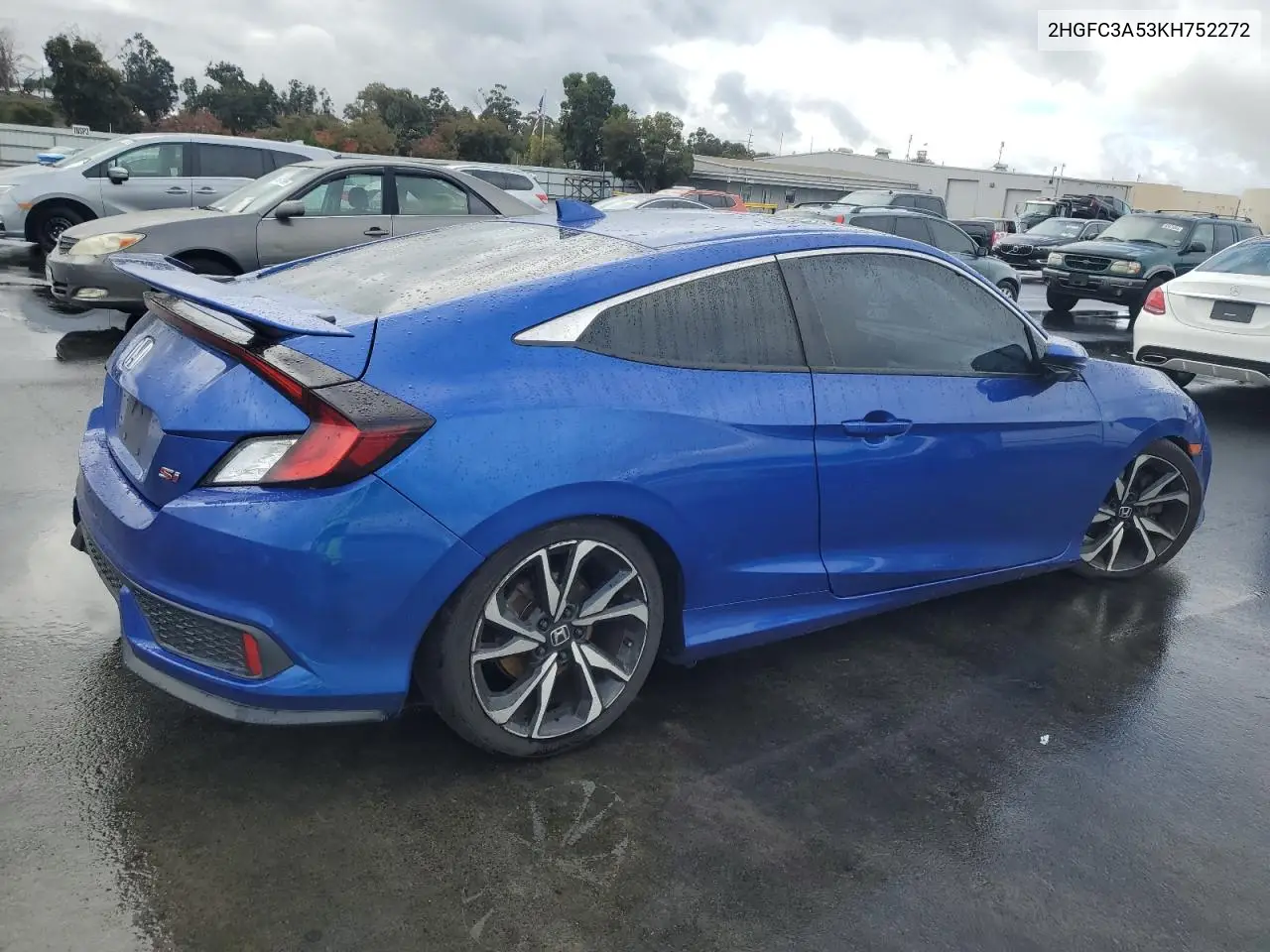 2HGFC3A53KH752272 2019 Honda Civic Si