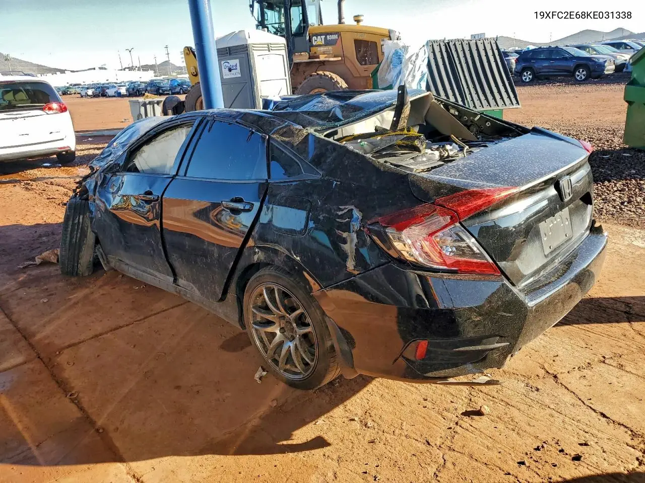 19XFC2E68KE031338 2019 Honda Civic Lx