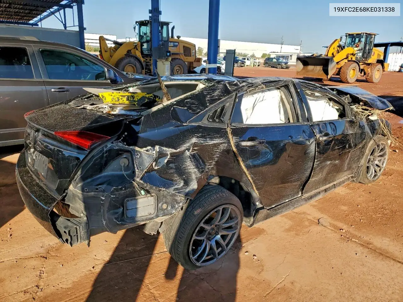 19XFC2E68KE031338 2019 Honda Civic Lx