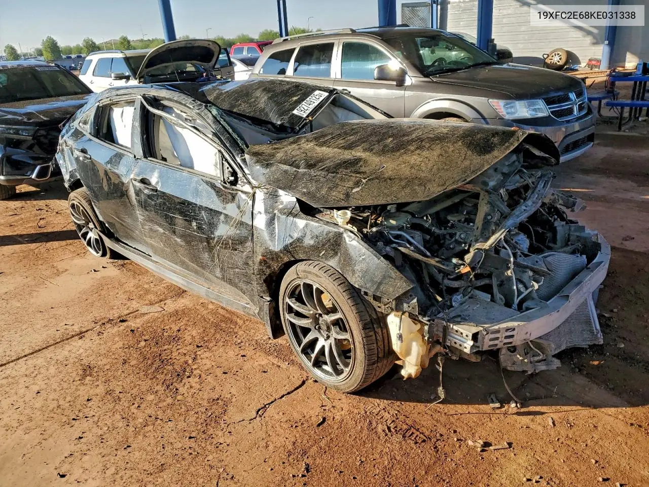 19XFC2E68KE031338 2019 Honda Civic Lx