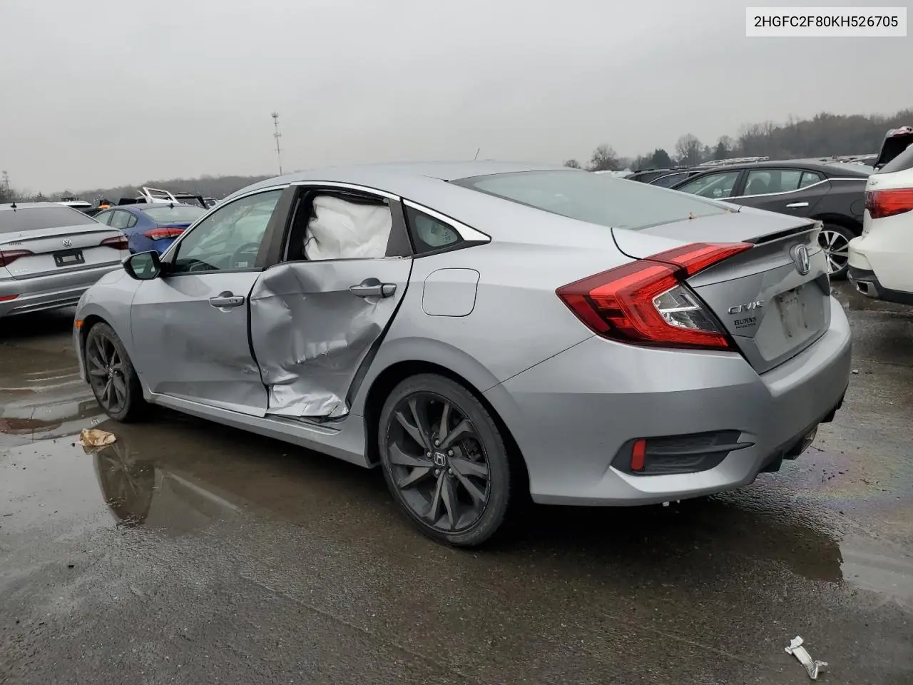 2HGFC2F80KH526705 2019 Honda Civic Sport