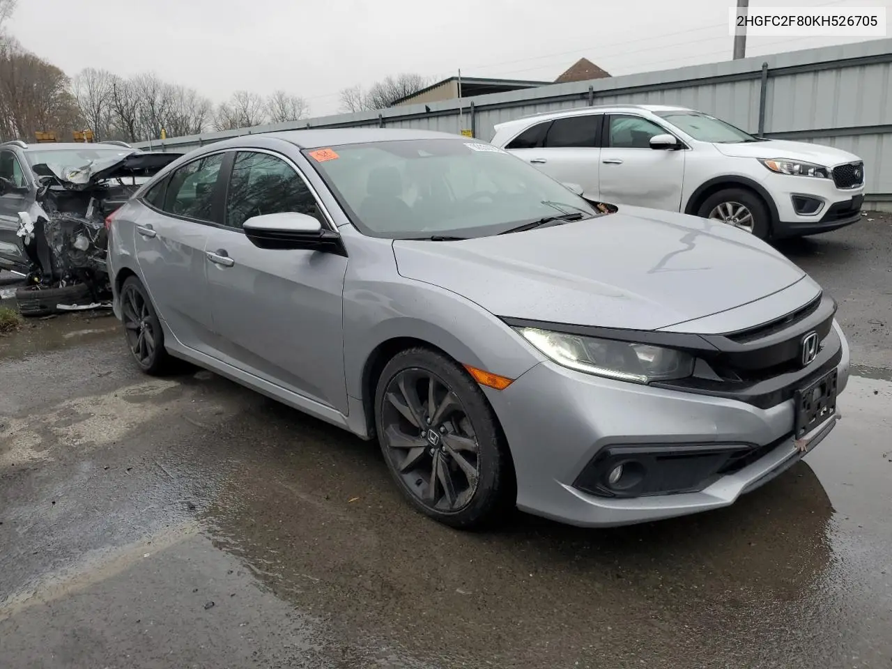 2HGFC2F80KH526705 2019 Honda Civic Sport
