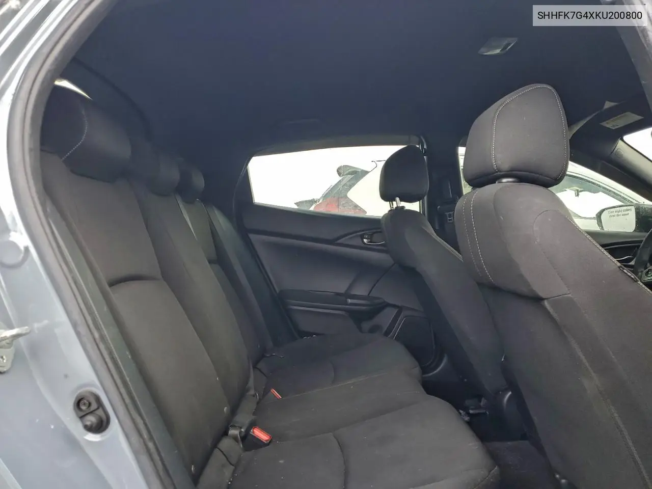 SHHFK7G4XKU200800 2019 Honda Civic Sport