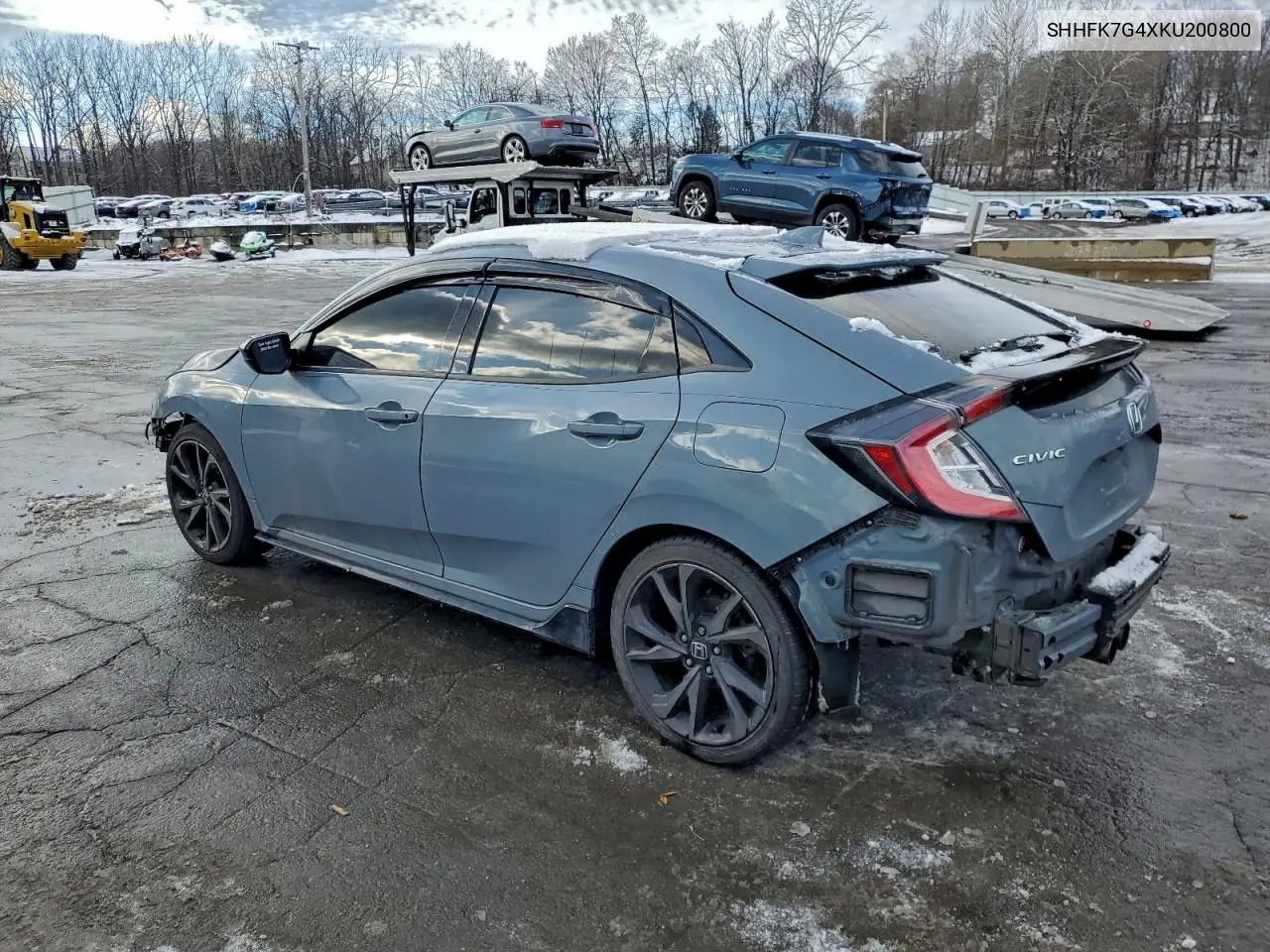 SHHFK7G4XKU200800 2019 Honda Civic Sport