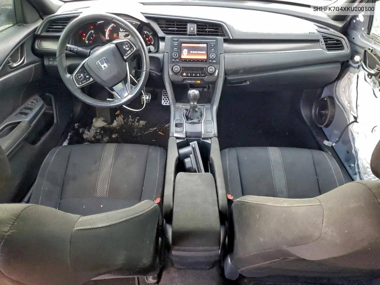 SHHFK7G4XKU200800 2019 Honda Civic Sport