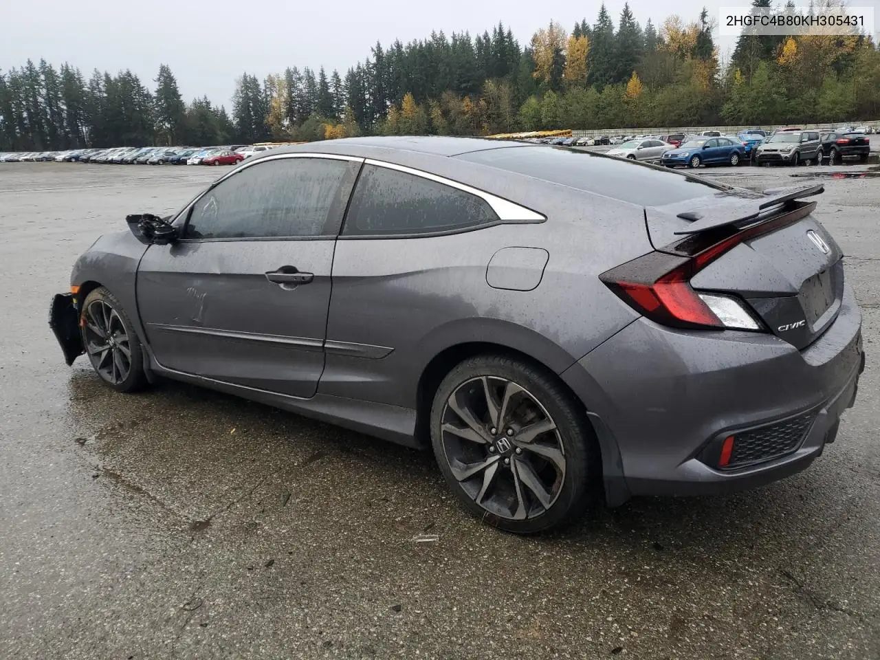 2HGFC4B80KH305431 2019 Honda Civic Sport