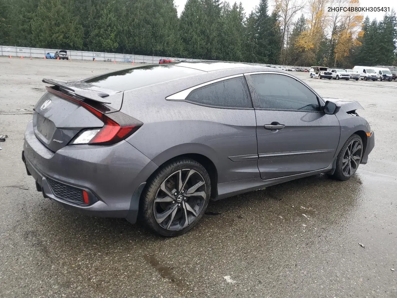 2HGFC4B80KH305431 2019 Honda Civic Sport