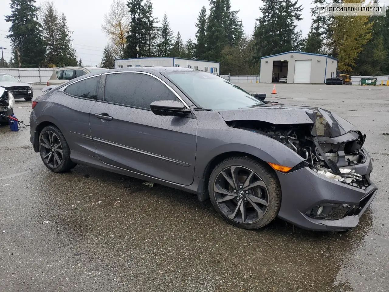 2HGFC4B80KH305431 2019 Honda Civic Sport