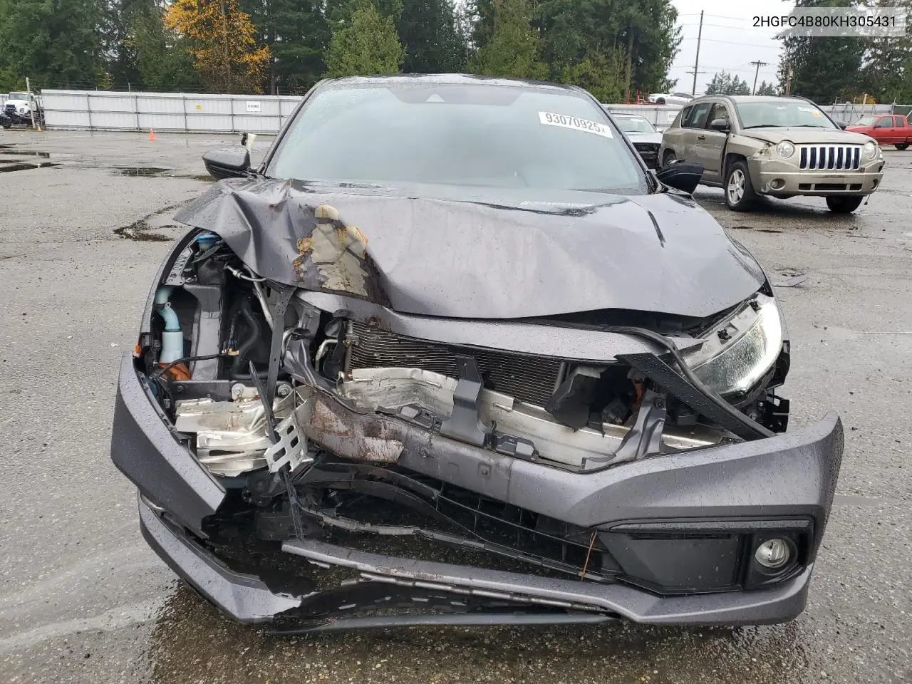 2HGFC4B80KH305431 2019 Honda Civic Sport