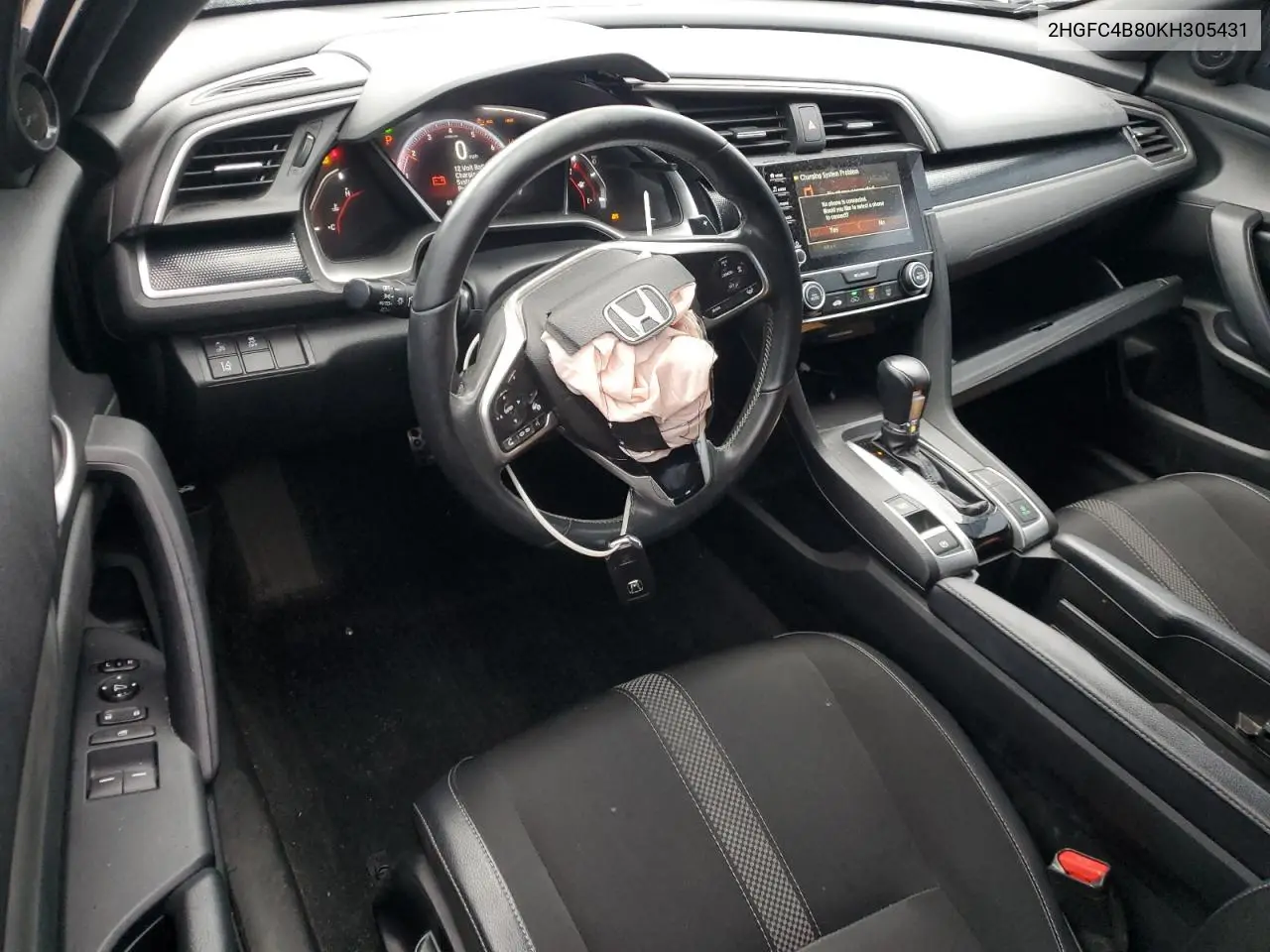 2HGFC4B80KH305431 2019 Honda Civic Sport