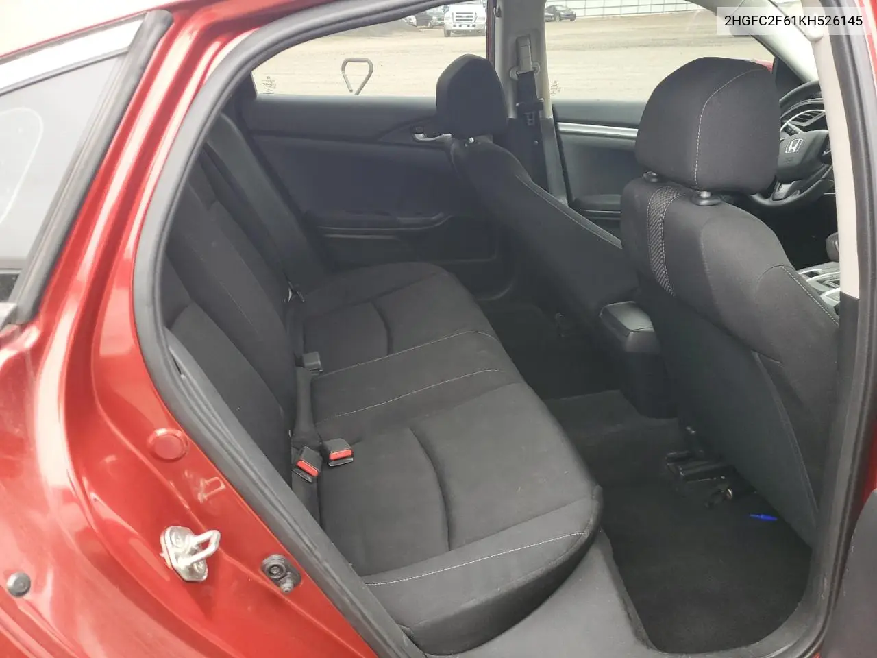 2HGFC2F61KH526145 2019 Honda Civic Lx