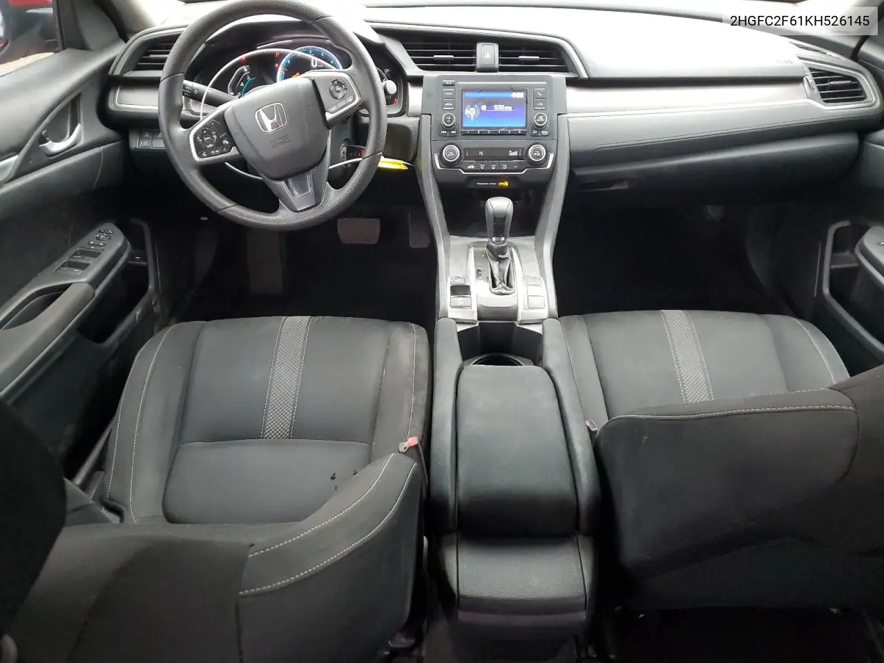 2HGFC2F61KH526145 2019 Honda Civic Lx