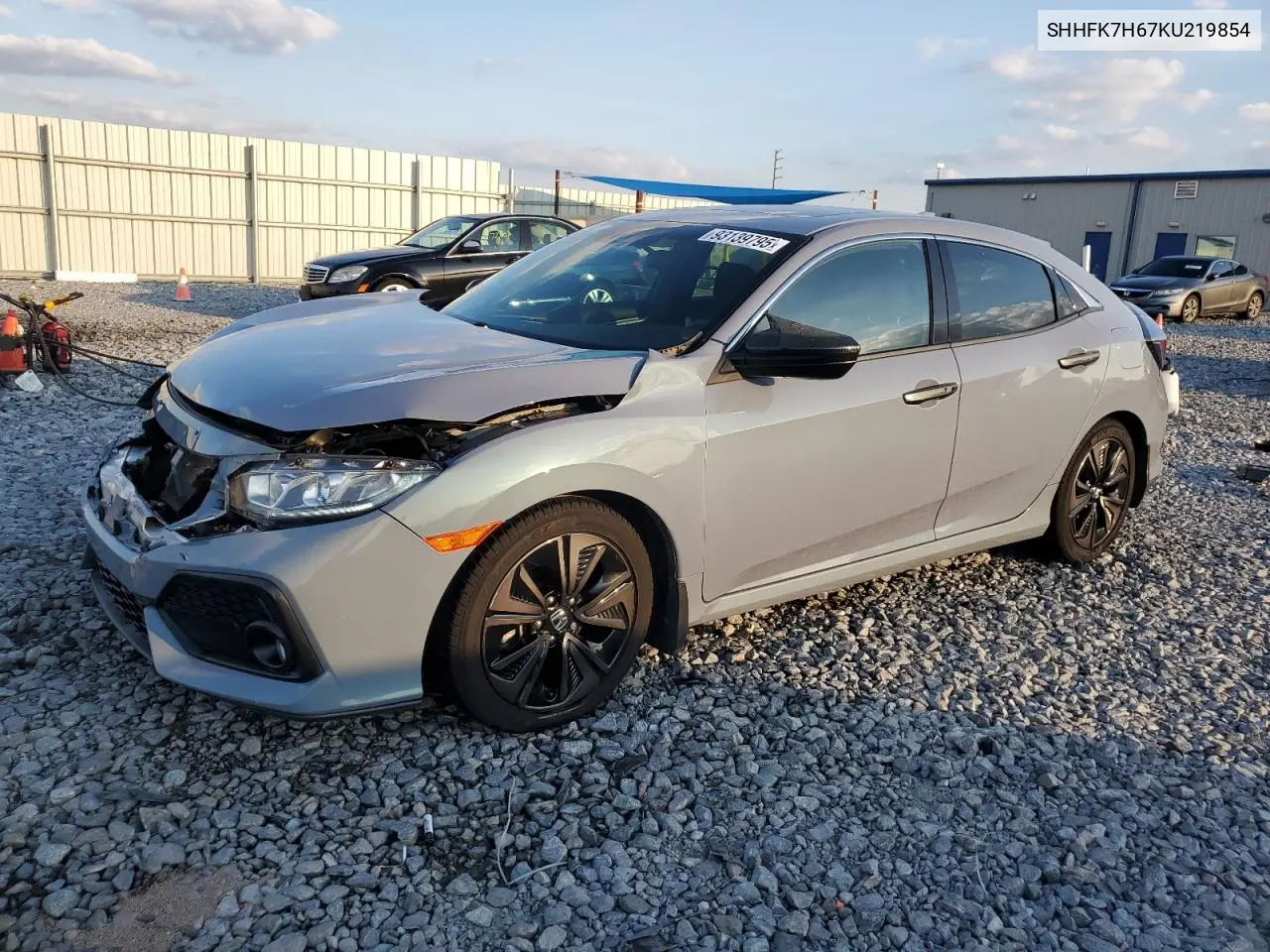 SHHFK7H67KU219854 2019 Honda Civic Ex