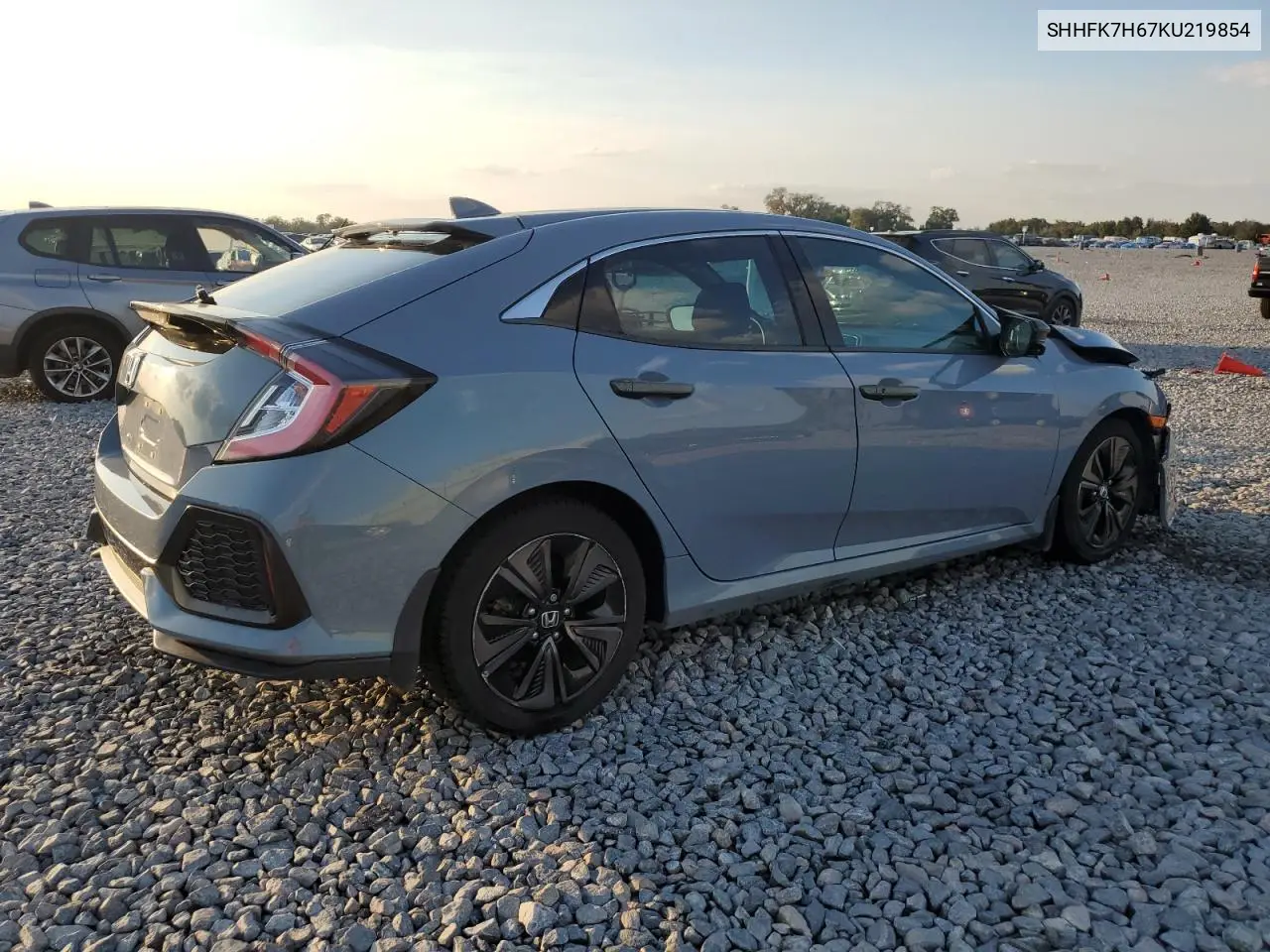 SHHFK7H67KU219854 2019 Honda Civic Ex