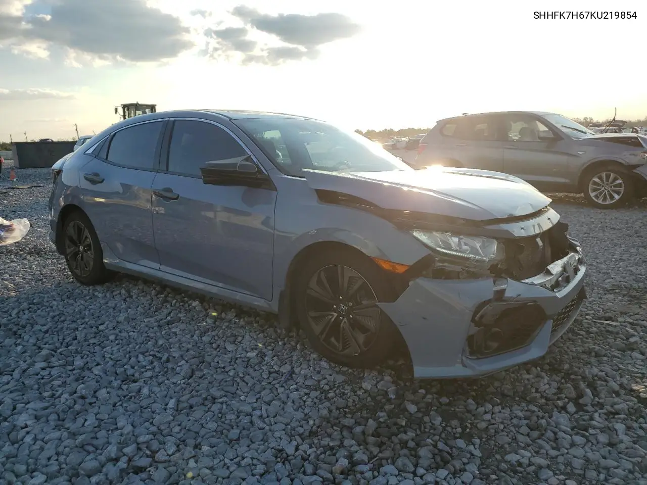 SHHFK7H67KU219854 2019 Honda Civic Ex