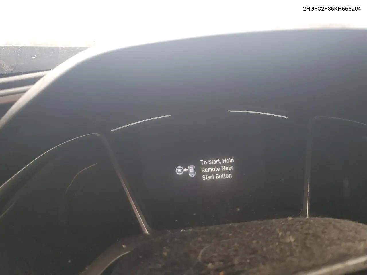 2HGFC2F86KH558204 2019 Honda Civic Sport
